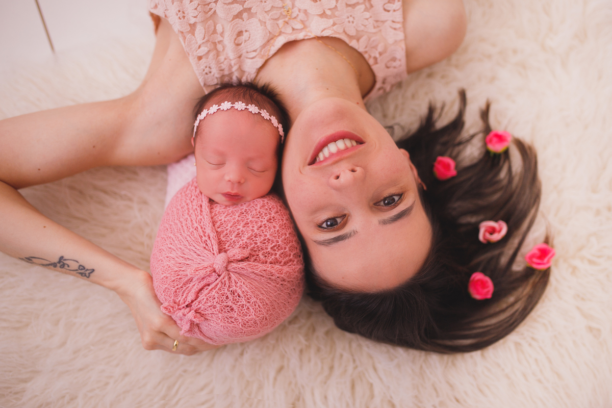 fotografa familia curitiba - newborn estudio bebe livia 13 dias