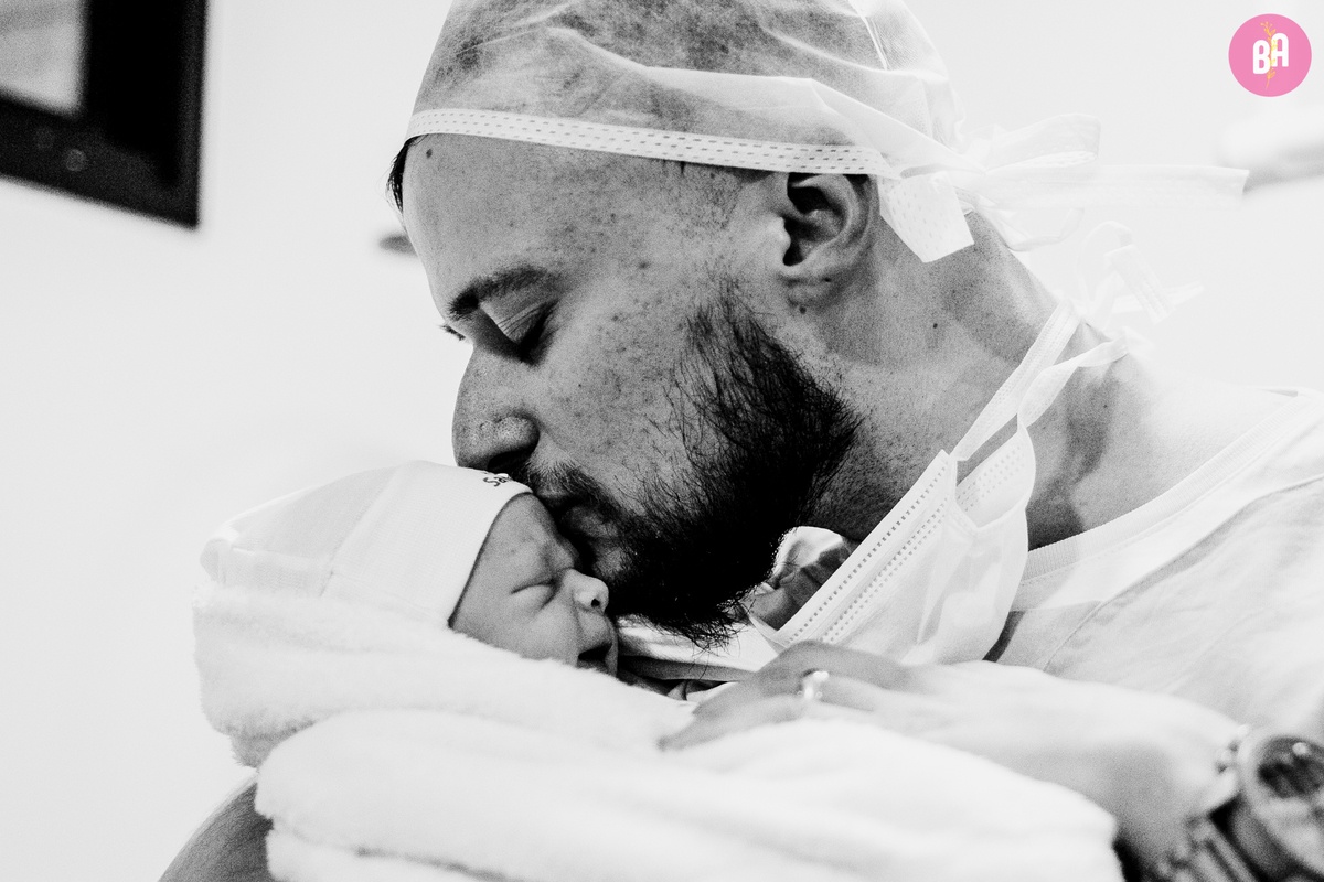 fotografa familia curitiba - nascimento hospital Santa Cruz menino