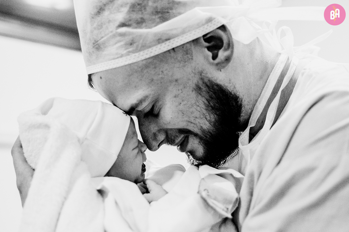 fotografa familia curitiba - nascimento hospital Santa Cruz menino