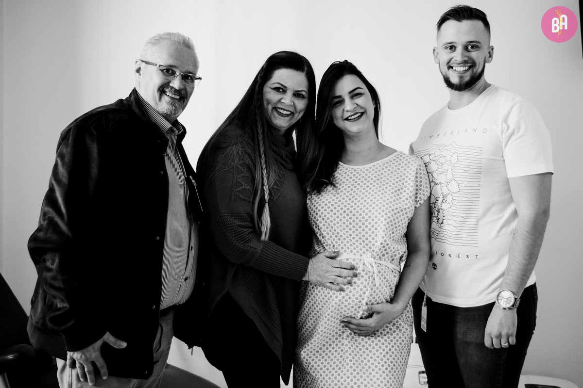 fotografa familia curitiba - nascimento hospital Santa Cruz menino