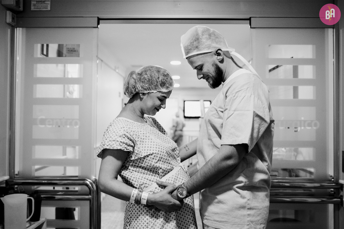 fotografa familia curitiba - nascimento hospital Santa Cruz menino