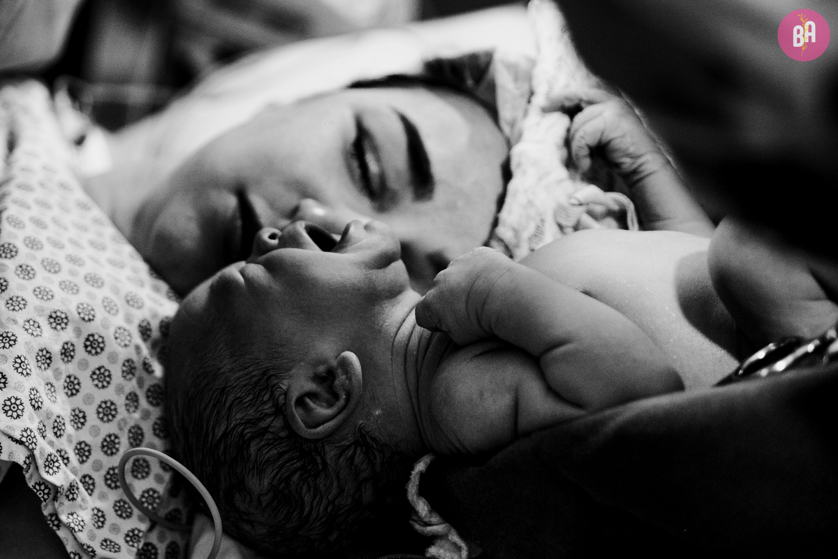 fotografa familia curitiba - nascimento hospital Santa Cruz menino