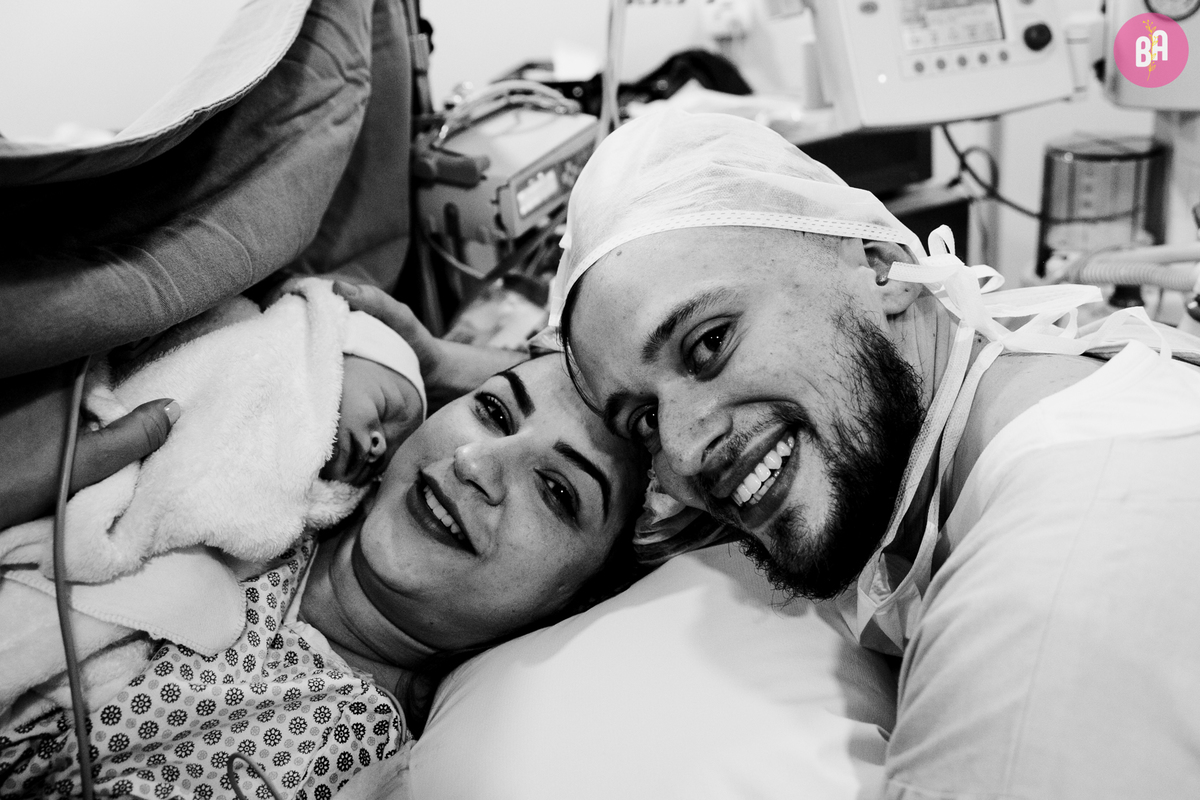 fotografa familia curitiba - nascimento hospital Santa Cruz menino