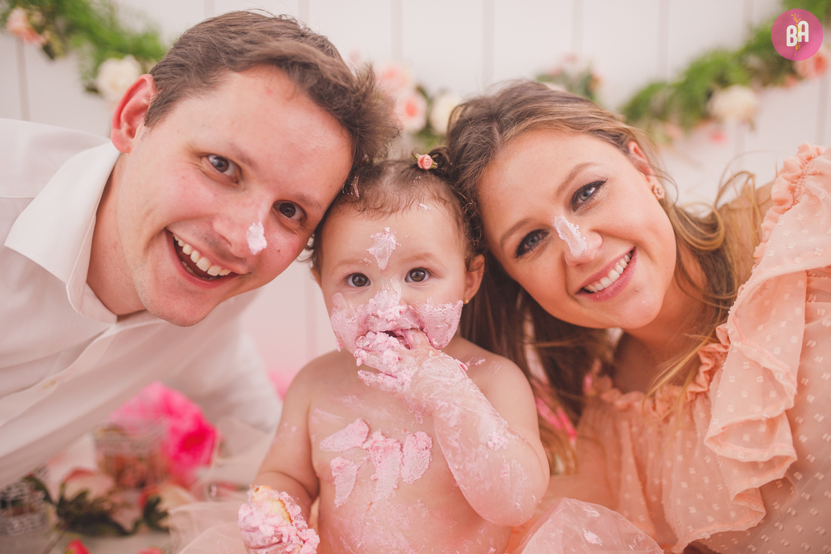 fotografa familia Curitiba - smash the cake Giovana estudio
