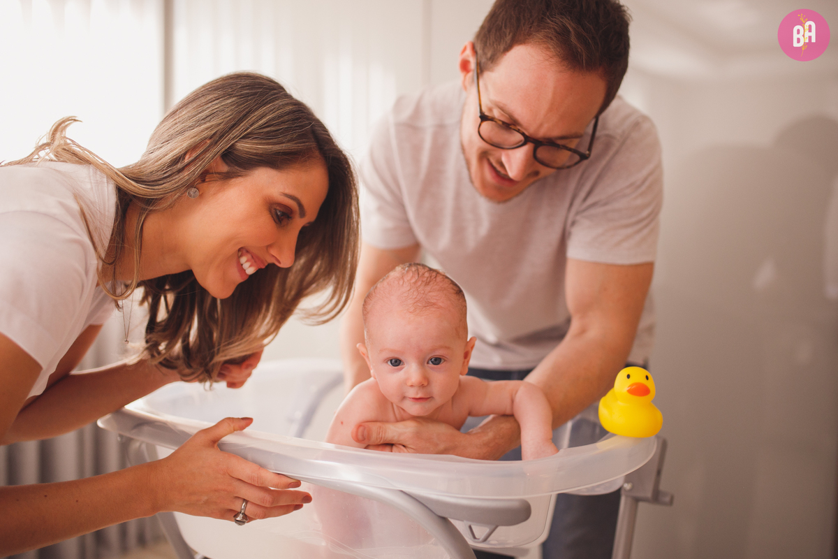 fotografa familia curitiba - ensaio em casa lifestyle - bebe 3 meses 