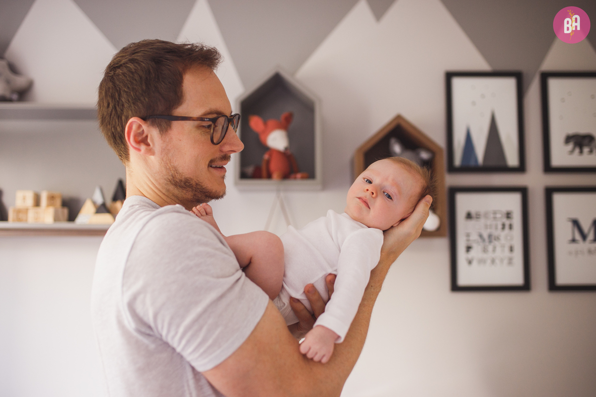 fotografa familia curitiba - ensaio em casa lifestyle - bebe 3 meses 