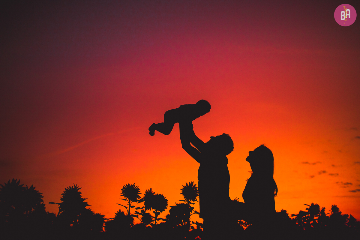 fotografa familia curitiba - ensaio externo girassol