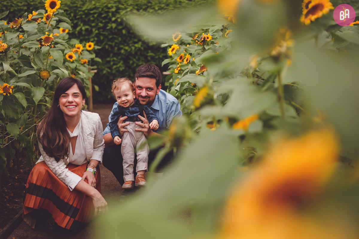 fotografa familia curitiba - ensaio externo girassol Joinville