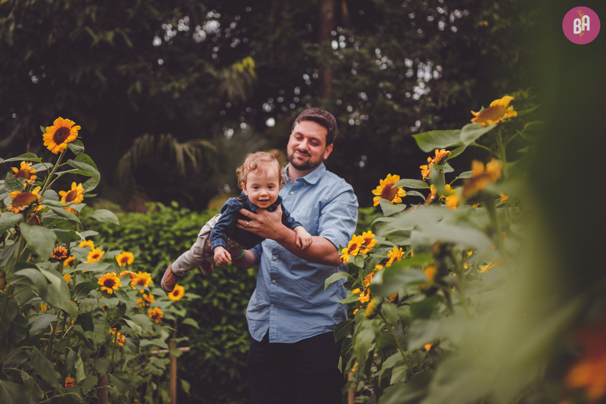 fotografa familia curitiba - ensaio externo girassol Joinville