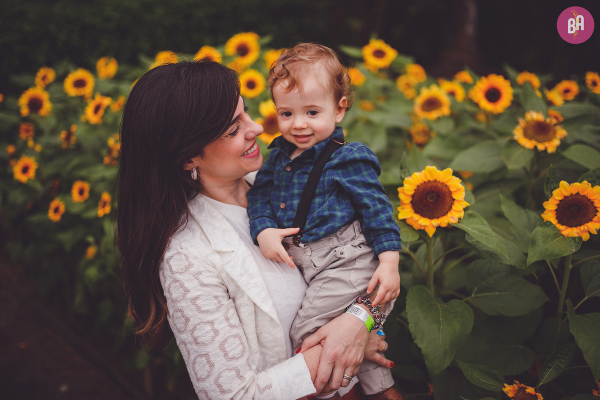 fotografa familia curitiba - ensaio externo girassol Joinville