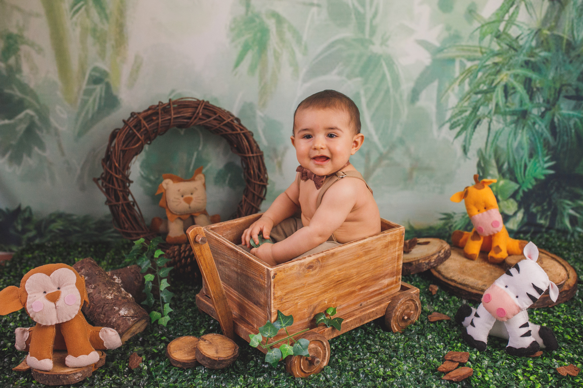 fotografa de familia em curitiba - acompanhamento trimestral Eduardo 6 meses estudio