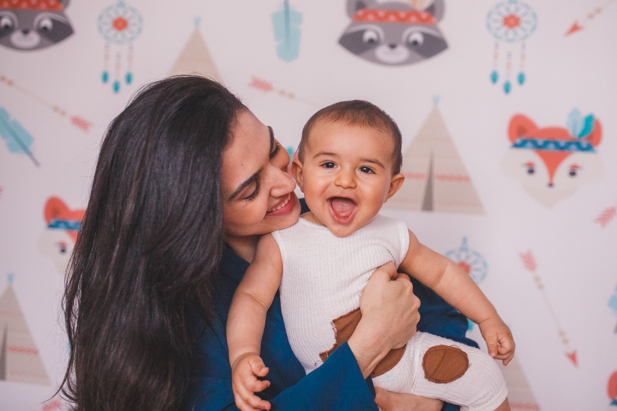 fotografa de familia em curitiba - acompanhamento trimestral Eduardo 6 meses estudio
