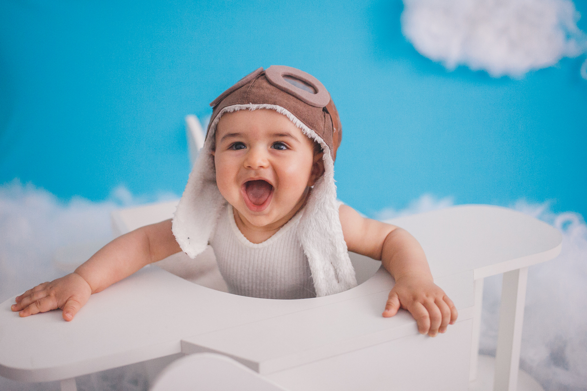 fotografa de familia em curitiba - acompanhamento trimestral Eduardo 6 meses estudio
