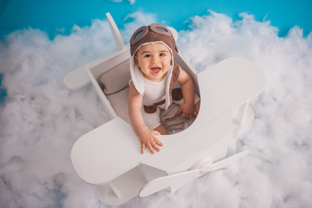 fotografa de familia em curitiba - acompanhamento trimestral Eduardo 6 meses estudio