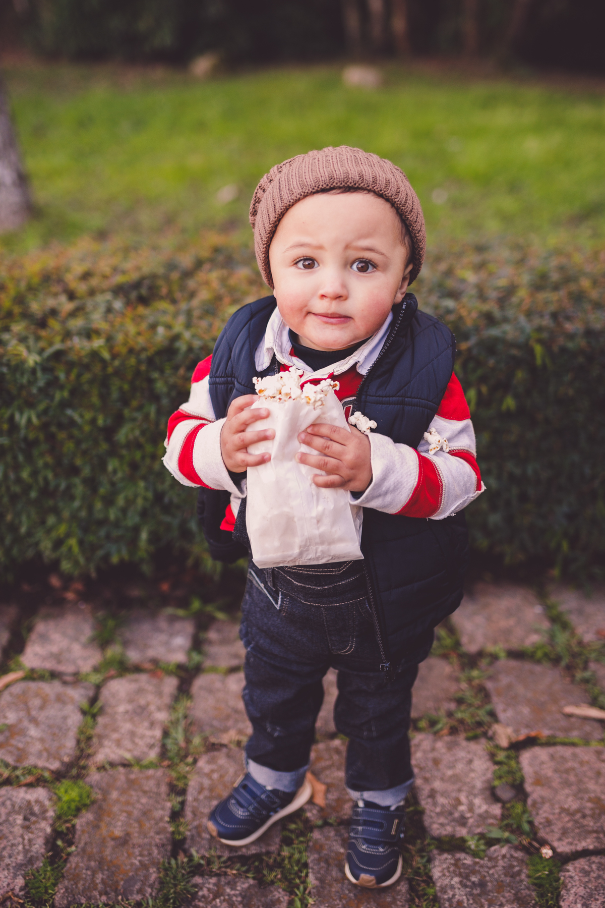 fotografa familia curitiba - ensaio externo bosque alemão - Thiago 2 anos
