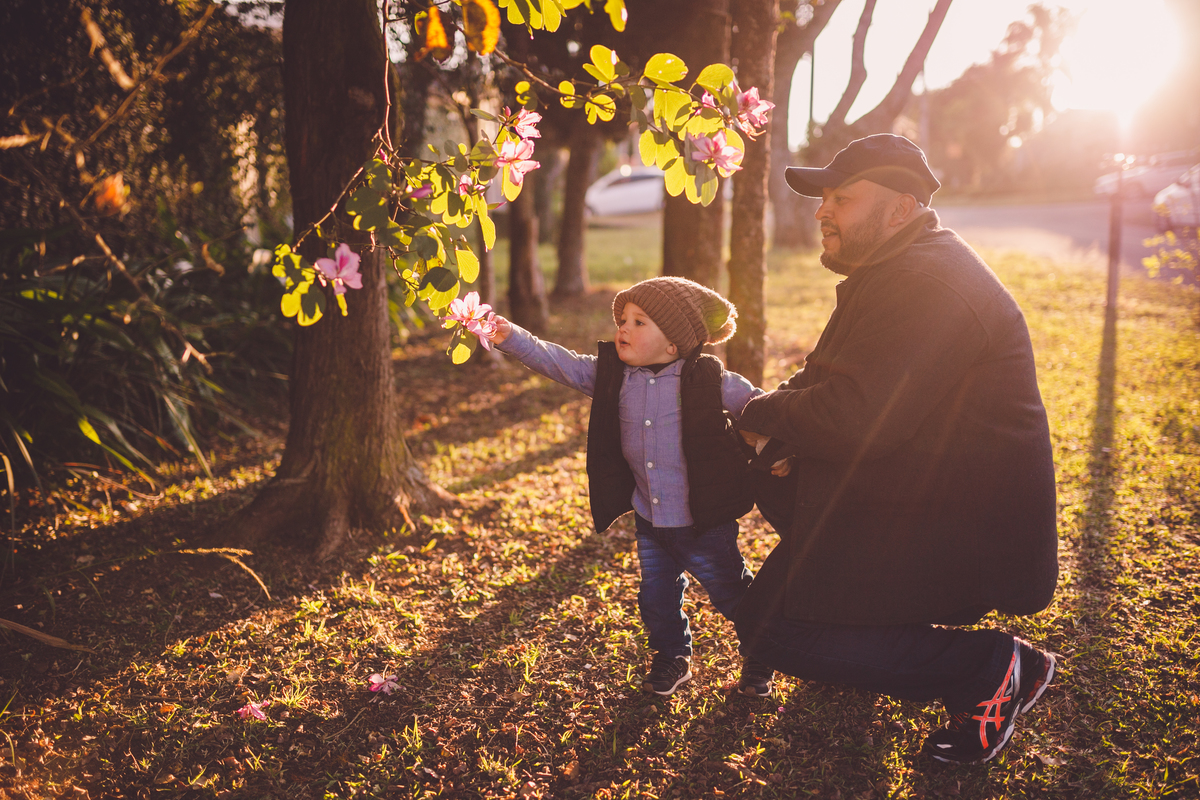 fotografa familia curitiba - ensaio externo bosque alemão - Thiago 2 anos