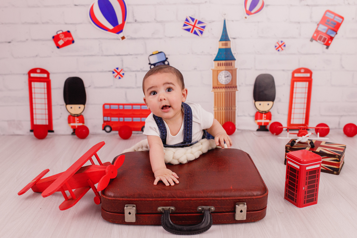 fotografa familia curitiba - acompanhamento mensal - estúdio Gabriel 6 meses
