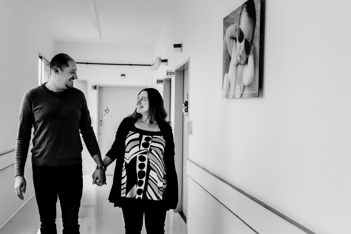 fotografa familia em curitiba - nascimento gemeras Enzo e Gael - hospital graças