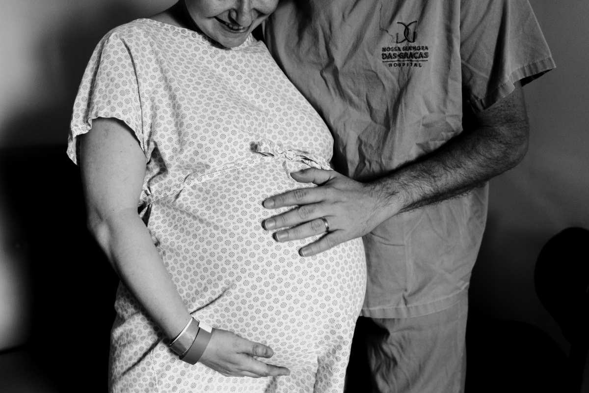 fotografa familia em curitiba - nascimento gemeras Enzo e Gael - hospital graças