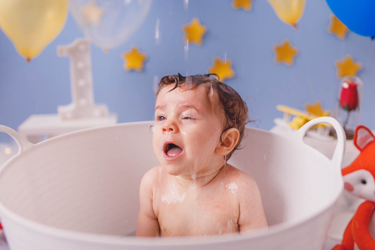 fotografa familia curitiba - smash the cake Rafael pequeno principe