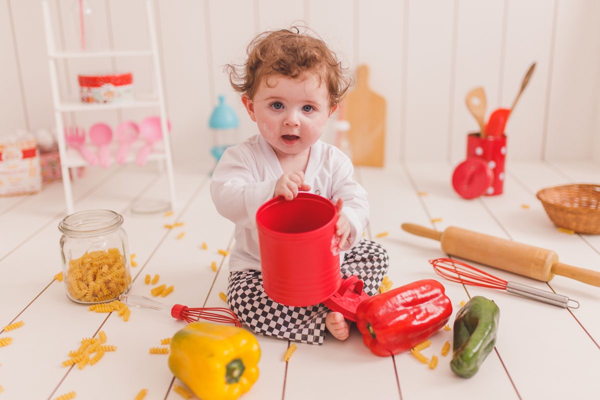 fotografa familia curitiba - ensaio acompanhamento cozinheira Clarice 8 meses