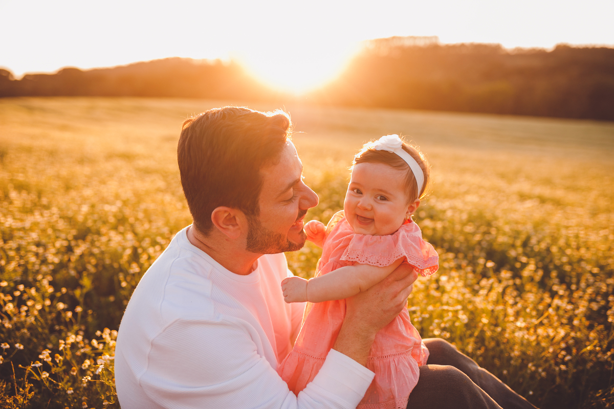 fotografa familia curitiba - ensaio externo campo camomila