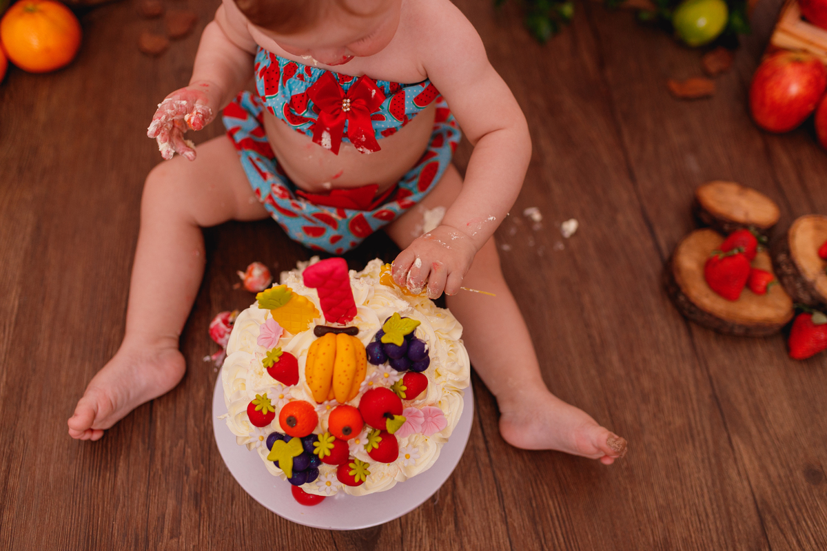 fotografa familia curitiba - smash the cake milena