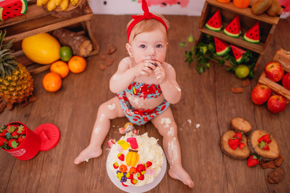 fotografa familia curitiba - smash the cake milena