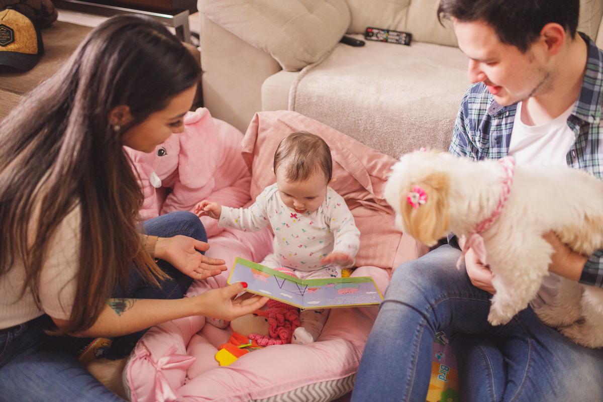 fotografa familia curitiba - ensaio lifestyle em casa bebe