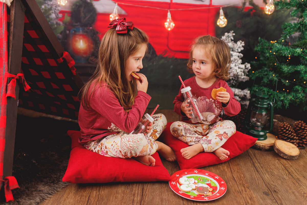 fotografa familia curitiba - natal Laura e juju