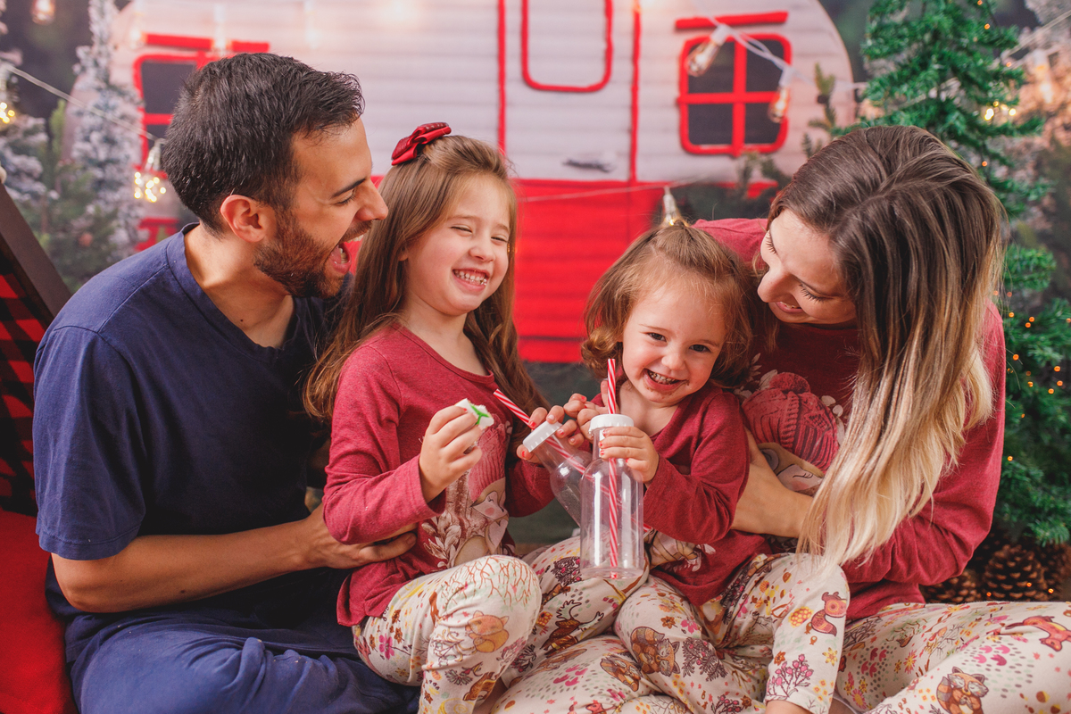 fotografa familia curitiba - natal Laura e juju