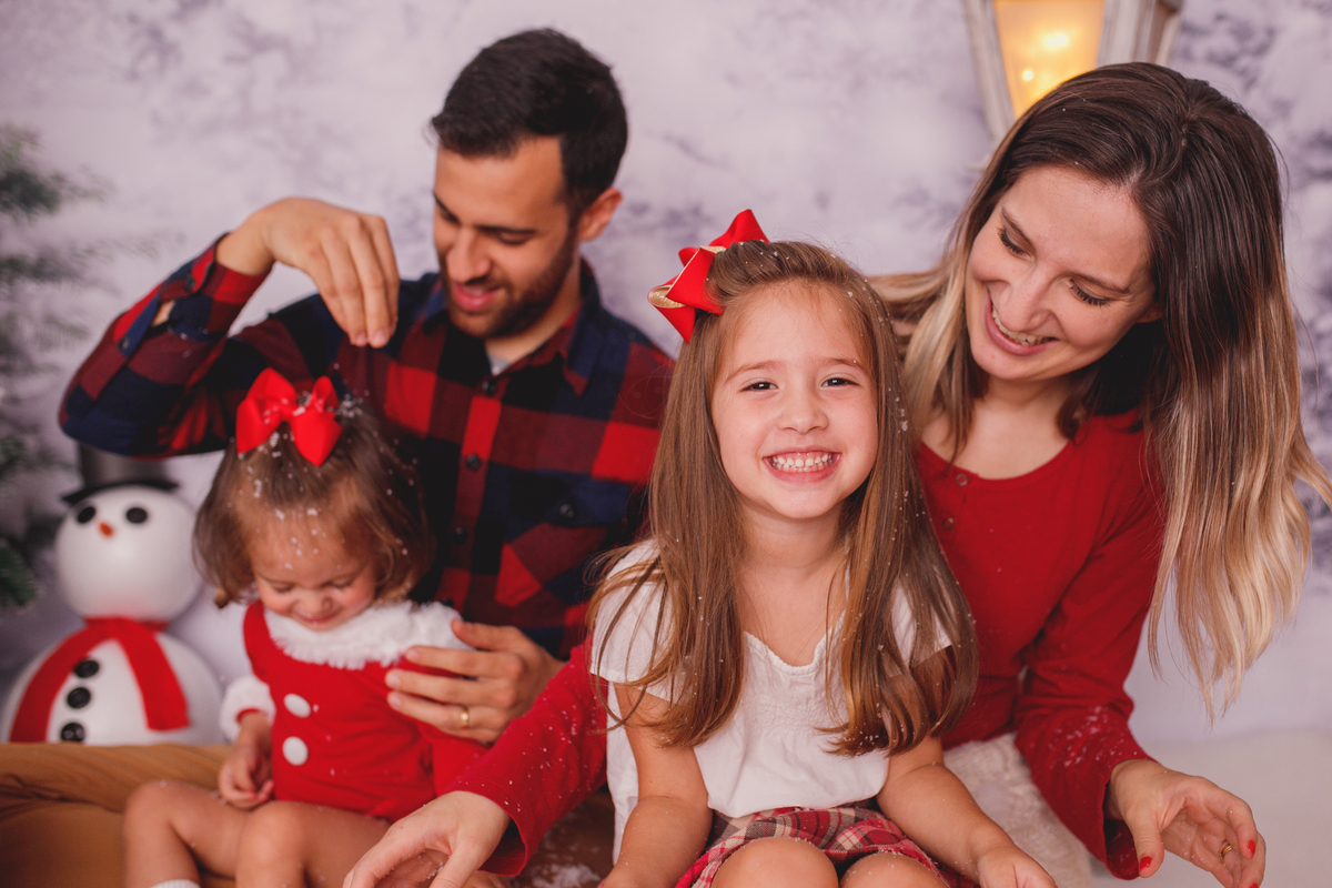fotografa familia curitiba - natal Laura e juju