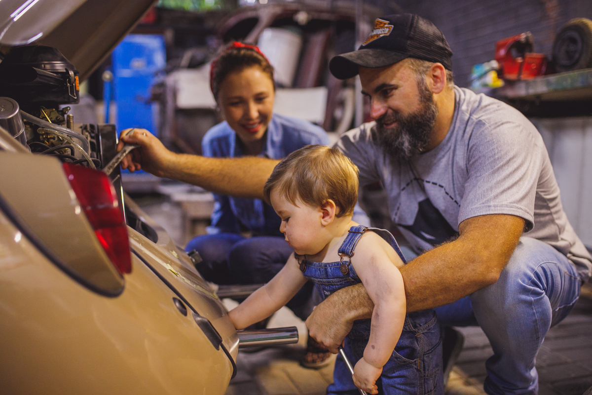 fotografa familia Curitiba - Murilo ofiicina