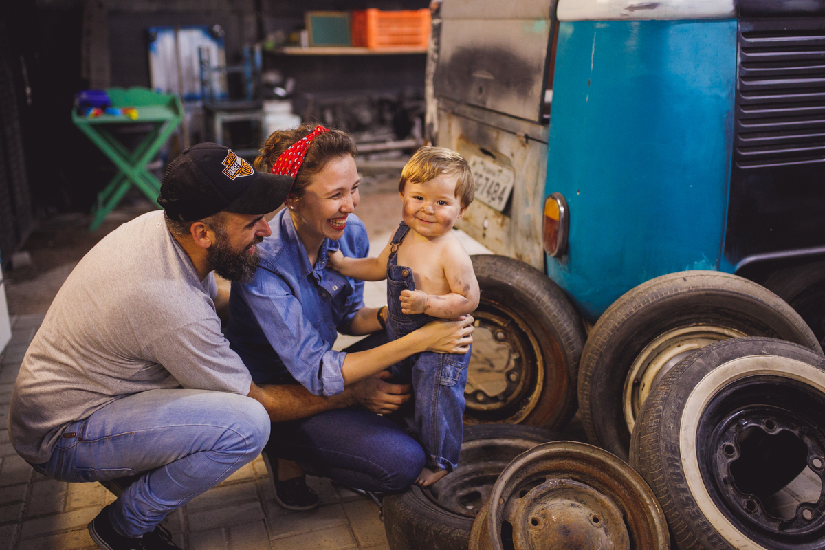 fotografa familia Curitiba - Murilo ofiicina