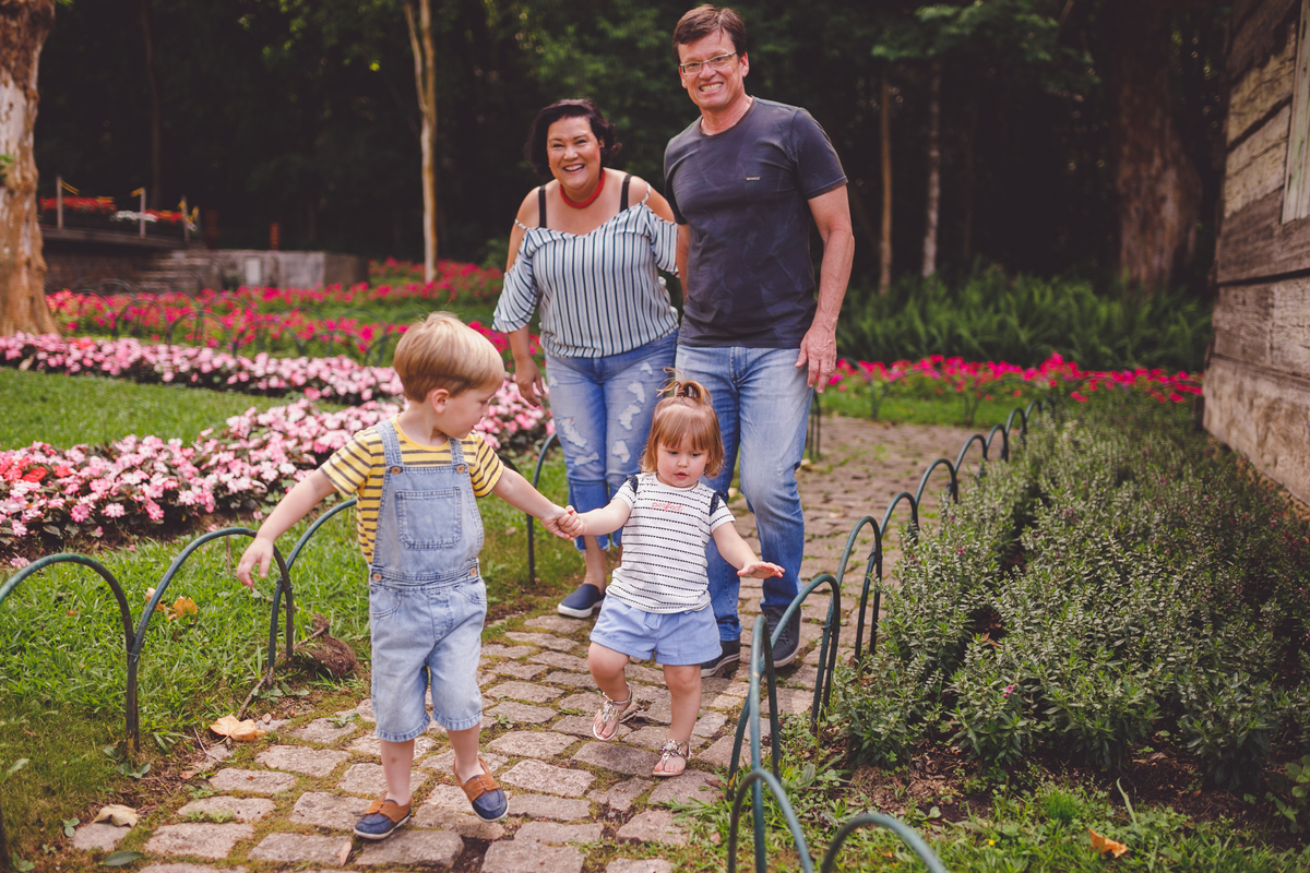 fotografa familia de curitiba - externo com netos