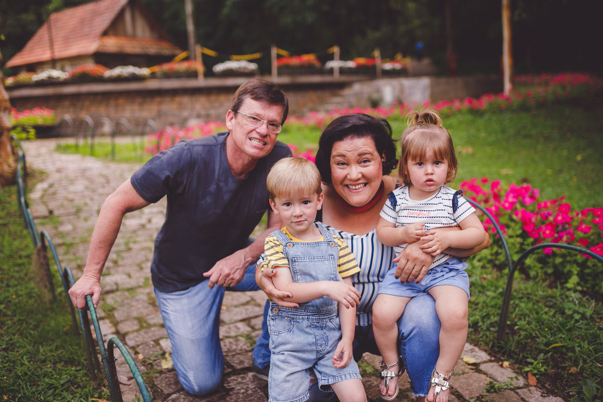fotografa familia de curitiba - externo com netos