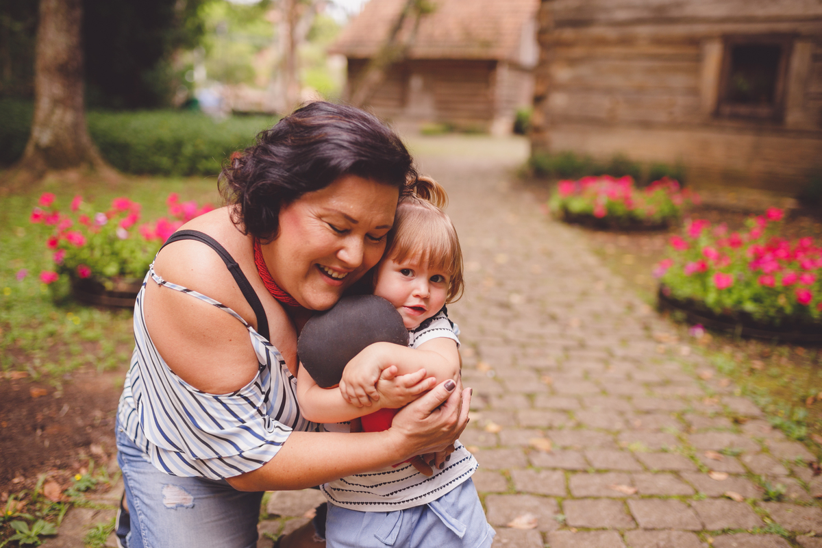 fotografa familia de curitiba - externo com netos