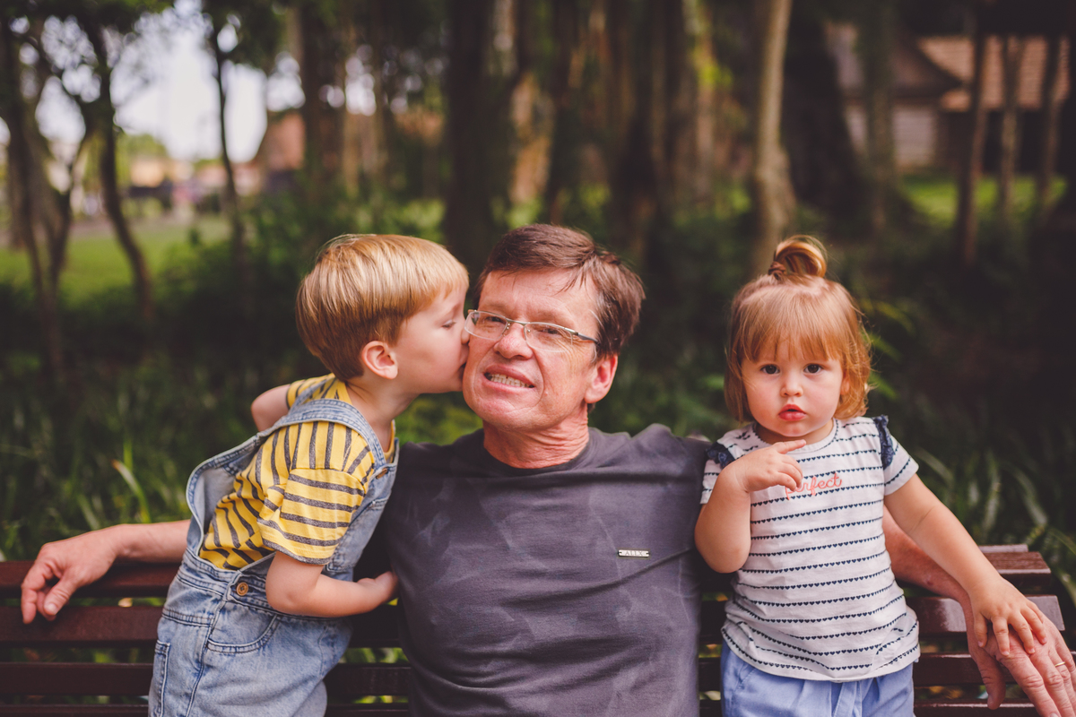 fotografa familia de curitiba - externo com netos