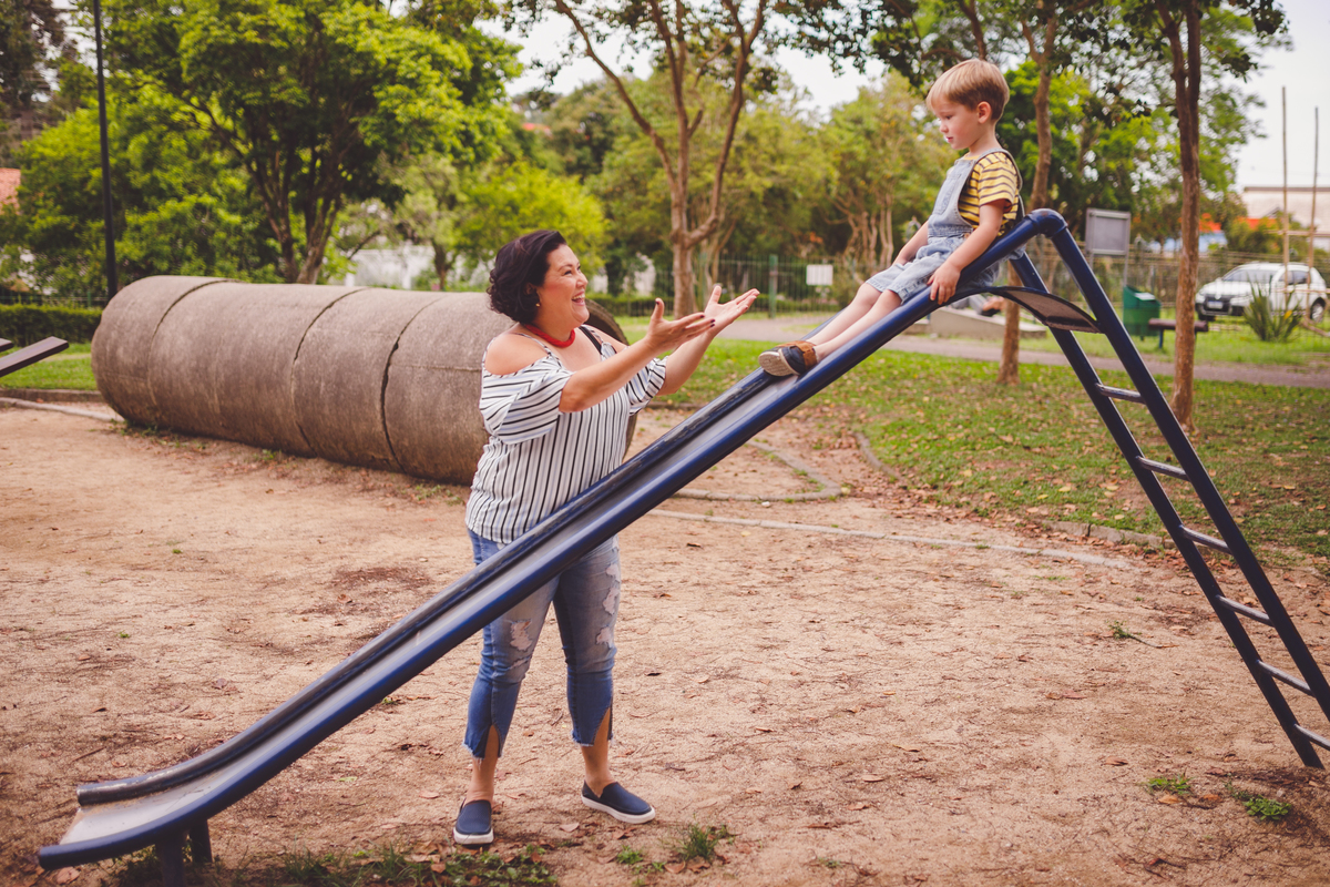 fotografa familia de curitiba - externo com netos