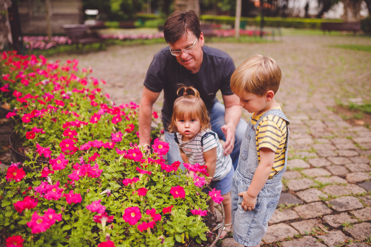 fotografa familia de curitiba - externo com netos