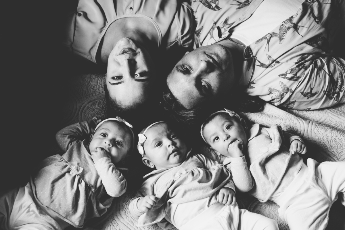 fotografa familia curitiba - lifestyle trigemeas