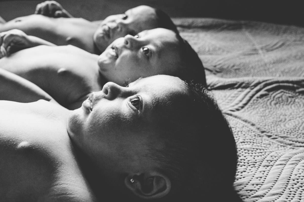 fotografa familia curitiba - lifestyle trigemeas