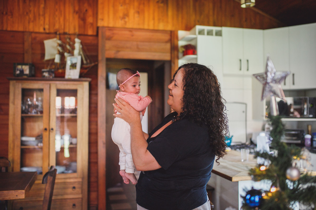 fotografa familia curitiba - lifestyle trigemeas