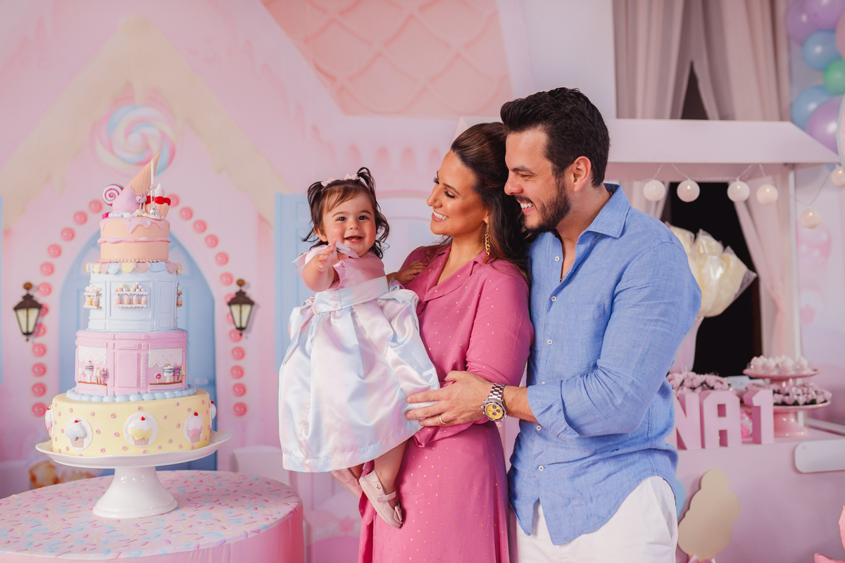 fotografa familia curitiba - aniversario 1 ano helena