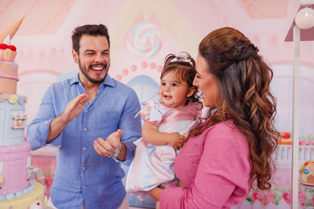 fotografa familia curitiba - aniversario 1 ano helena