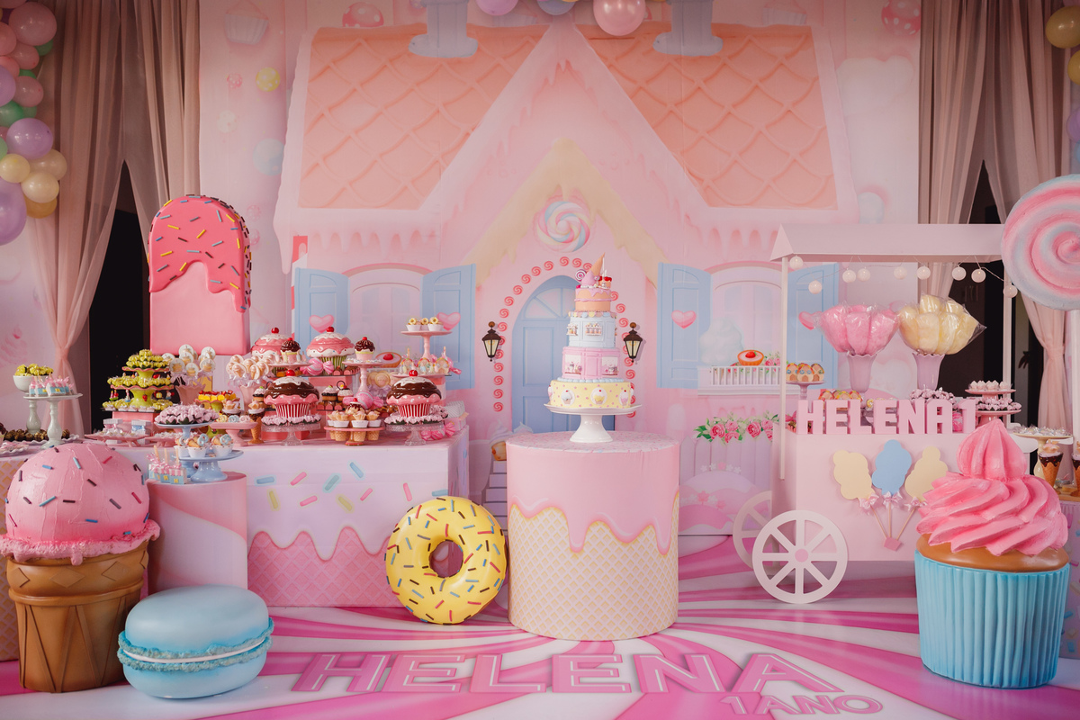 fotografa familia curitiba - aniversario 1 ano helena