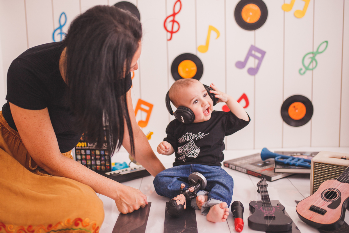 fotografa familia curitiba - ensaio estudio rock benicio