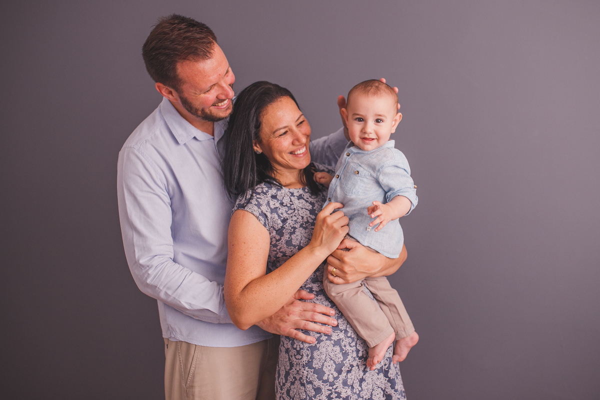 fotografa familia curitiba - ensaio estudio rock benicio