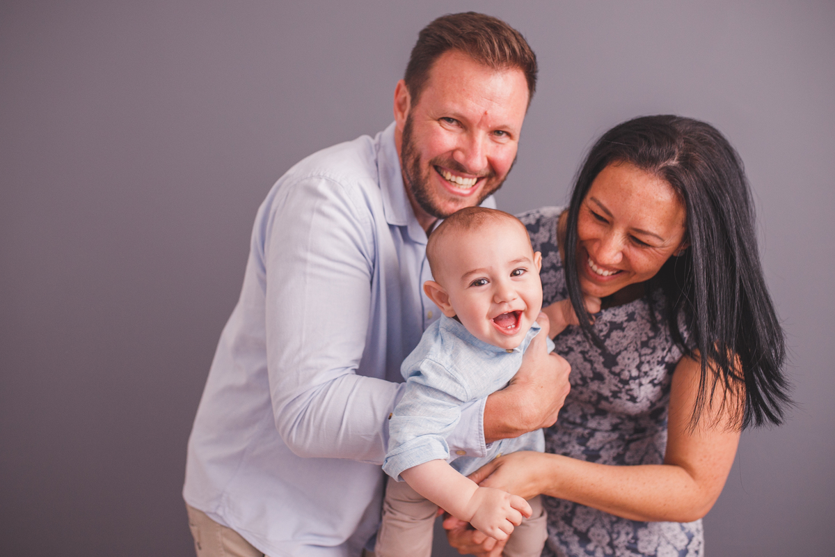 fotografa familia curitiba - ensaio estudio rock benicio