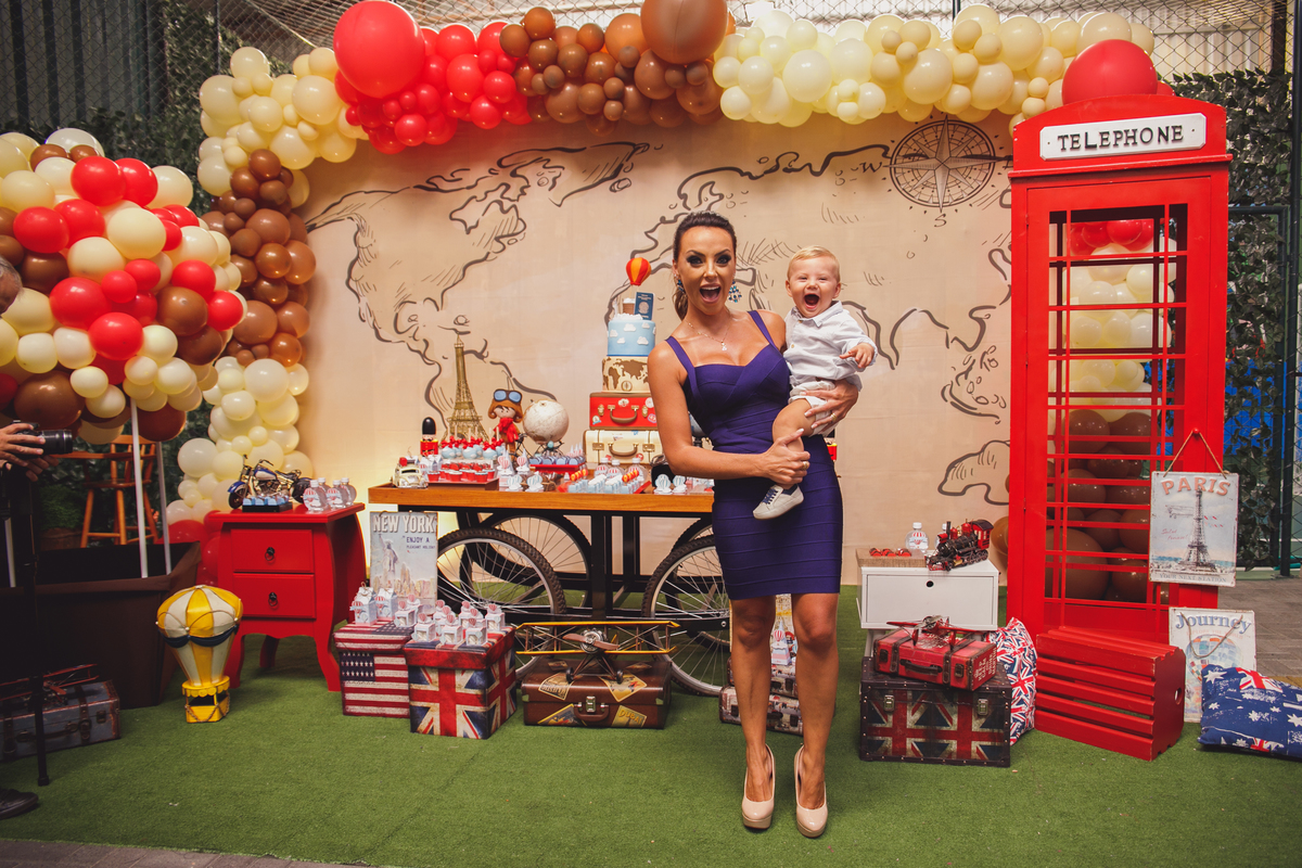 fotografa familia curitiba - aniversario 1 ano artur